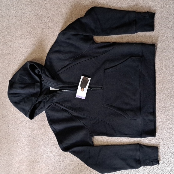 Lole Haf Zip Pullover Sweatshirt Women's XS Black Cozy Hooded Top NWT - Picture 12 of 12